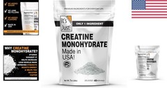 Unflavored Pure Creatine Monohydrate Powder, 40 Servings – 5g Per Scoop, 200g