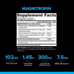 2x Magnitropin Muscle Mass Accelerator & Testosterone Booster + FREE SHIRT