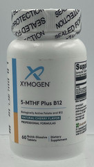 XYMOGEN 5-MTHF Plus B12 Methyl B12 Active Folate Supplement EXP12/2026