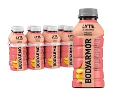 BODYARMOR LYTE Sports Drink Low-Calorie Sports Beverage, Peach Mango, 12 fl oz