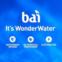 12 Pack Bai Antioxidant Infused Water Beverage, Malawi Mango, with Vitamin C and