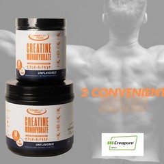 Power Play Fuel CREATINE Monohydrate Powder, Non-GMO, Vegan – Unflavored