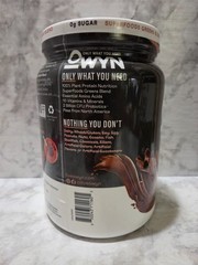 OWYN 30g Plant Protein Powder Zero Sugar Chocolate 1.32 LB 9/2026