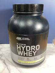 Platinum Hydro Whey®, Velocity Vanilla, 3.52 lb (1.6 kg)