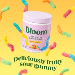 Bloom Nutrition High Energy Pre Workout 30 Servings (9.3 Ounce, Pack of 1)