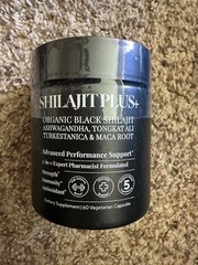 5-in-1 Highest Potency Organic Black Shilajit Male Enhancing Supplement – 60 Cap