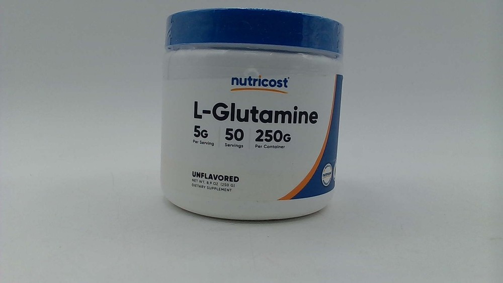 Nutricost L-Glutamine Powder 250 Grams – 50 Servings, Non-GMO, Gluten Free