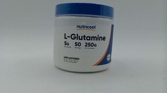 Nutricost L-Glutamine Powder 250 Grams – 50 Servings, Non-GMO, Gluten Free