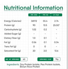 Lot of 3 – Trunativ Everyday Protein Natural Plant Based Protein Booster 31.7 OZ