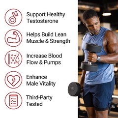 Force Factor Test X180 Alpha Testosterone Booster For Men Testosterone