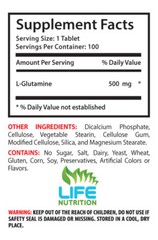 anti stress vitamin – PREMIUM L-GLUTAMINE 500mg 3B – intense exercise pills