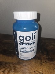 NEW GOLI NUTRITION ZERO SUGAR ASHWAGANDHA GUMMIES – EXP 1/27+