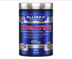 LOT OF 2 AllMax Nutrition Creatine Monohydrate 400g Strength Booster Muscle Gain