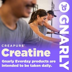 Gnarly Nutrition Creatine Powder – Creapure Vegan Creatine Supplement – NSF S…