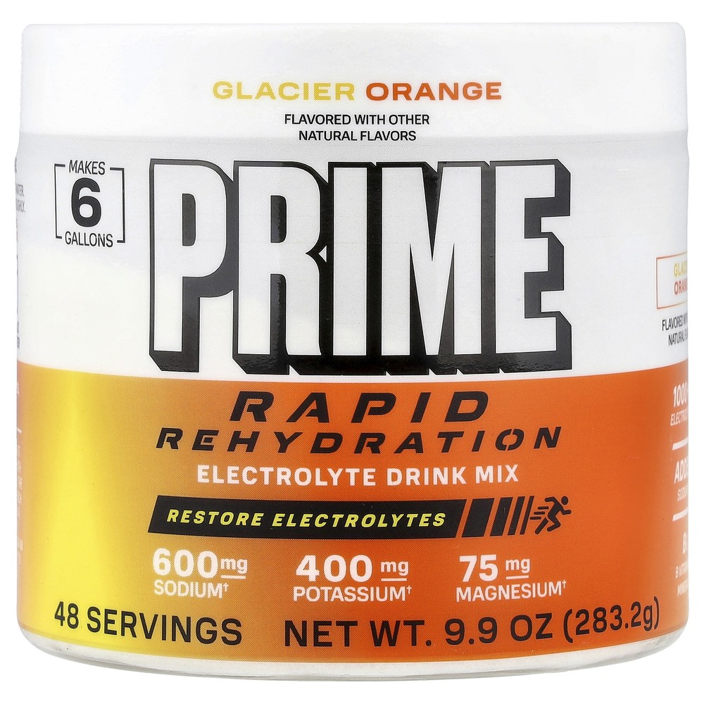 Rapid Rehydration, Electrolyte Drink Mix, Glacier Orange, 9.9 oz (283.2 g)