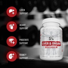 Rich Piana 5% Liver & Nutrition Organ Defender Cycle Support 270 Caps NEW SEALED