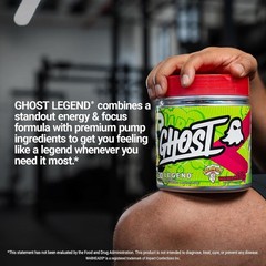 Epic Energy & Focus Blend – Legend Pre-Workout Powder, Warheads Sour Watermelon