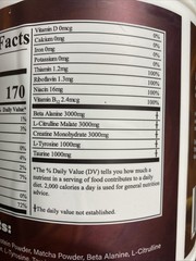Chimera Protein Pre-Workout Creatine 1175g 41.4oz 36g Protein 170 Calories Per S