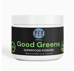 HypeCo Green Superfood Powder + FREE Creatine ($34 value) Greens Detox Energy
