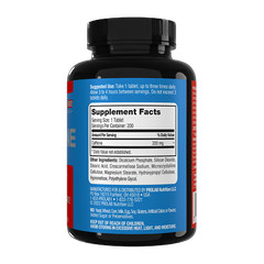 Prolab Caffeine Tablets 200mg – 200ct. | Energy Support, Helps Enhance Endurance