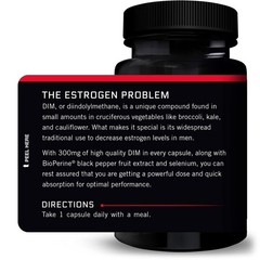 Force Factor Dim 3-Pack Pills To Decrease Estrogen In Men Diindolylmethane