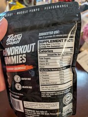TASTY GAINS Creatine Gummies 90g of Creatine Monohydrate – Strawberry Creamsicle