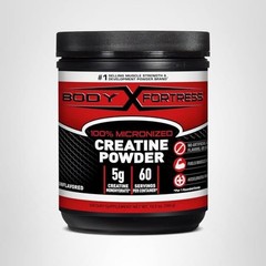 Body Fortress 100% Creatine Monohydrate Powder 10.5 Ounce (Pack of 1), Black
