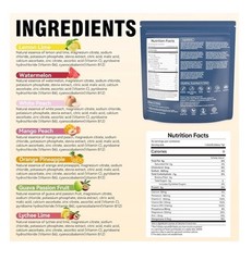 AXOCYNE Electrolyte Drink Mix Sugar-Free Rapid Hydration Variety 34 Sticks