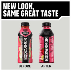 BODYARMOR Sports Drink, Fruit Punch, Electrolyte Drink Hydration, 16 Fl Oz Bottl