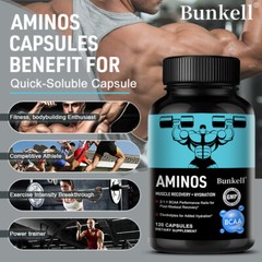AMINOS MUSCLE RECOVERY + HYDRATION PERFORMANCE ENHANCE energy increase Health
