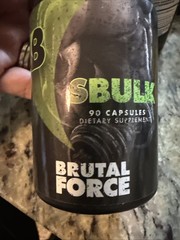 Brutal force H-Bulk(30ct) X3 Bottles & Brutal Force S-Bulk(90ct) X1 Bottle