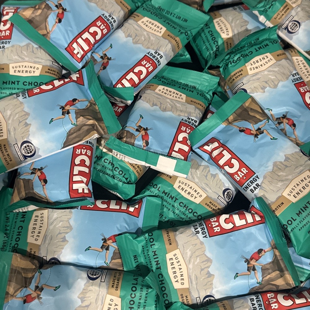 CLIF BAR – Energy Protein Bars – 80 Count , Cool Mint Chocolate EXP 01/27
