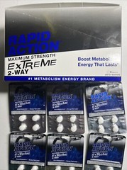 Rapid Action Extreme 2 Way Lasting Energy Boost Metabolism 6 packs 24 pills Max