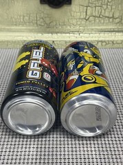 PAC MAN GFUEL Cherry Power Pellet Can + Sonic Sega Peach Rings NEW/UNOPENED