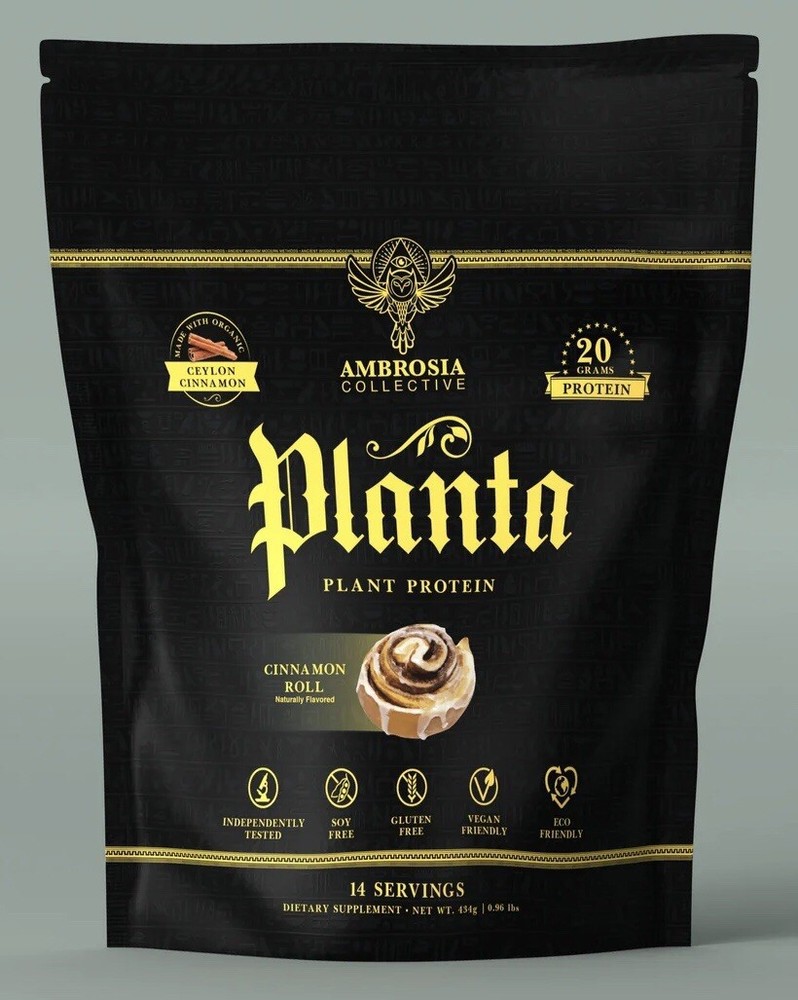 Planta Plant 25g Protein Powder Cinnamon Roll 0.96 LB 6/2026