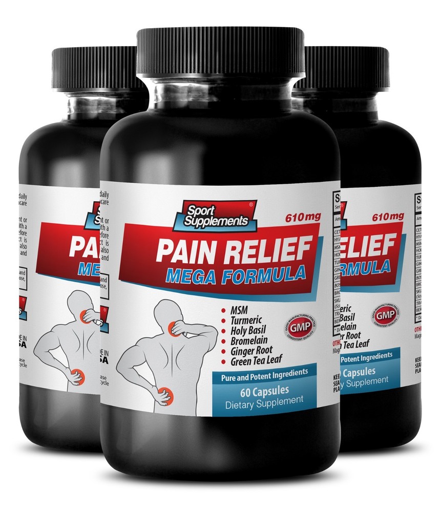 pain management – PAIN RELIEF MEGA FORMULA 610MG 3B – antioxidant boost
