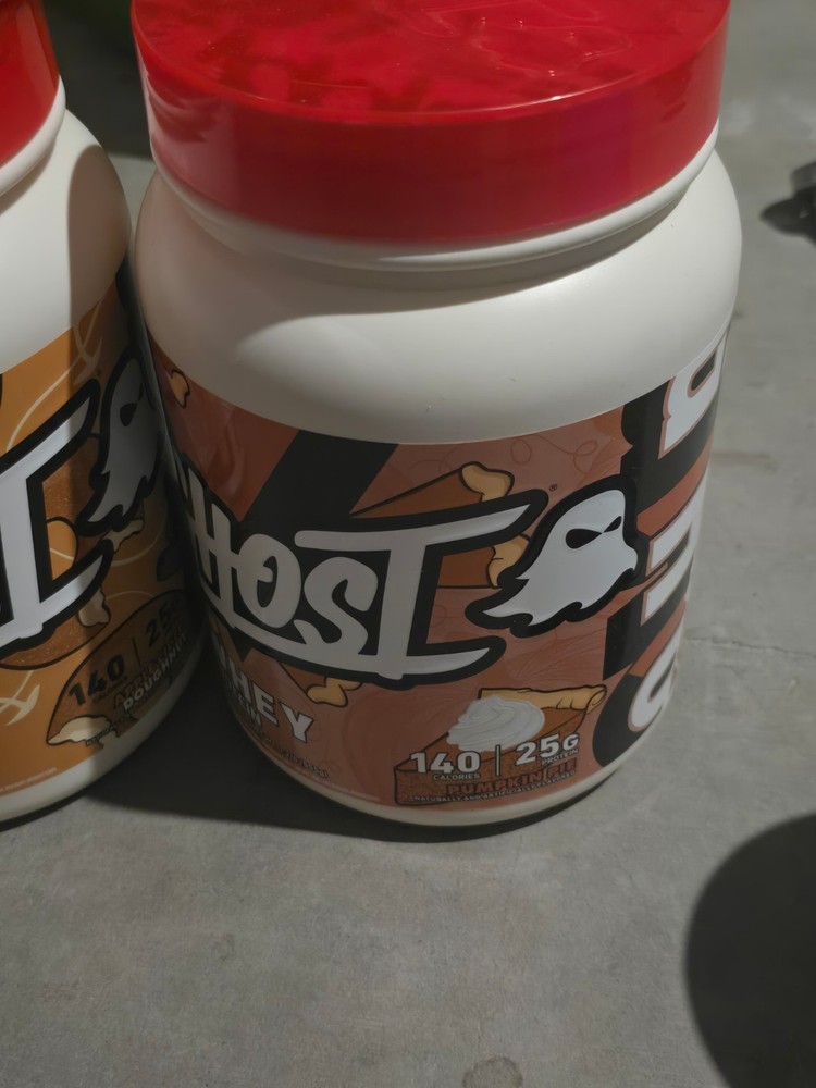 GHOST Whey Protein Pumpkin Pie Expired Collectible Tub Seasonal Flavor