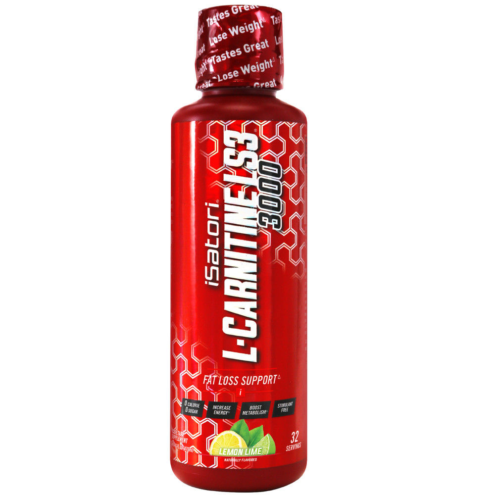 L-CARNITINE LS3 3000 Fat Loss – Metabolism Activator – Lemon Lime (32 Servings)