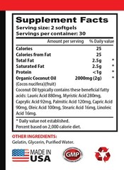 energy pills – ORGANIC COCONUT OIL – coconut oil for skin 1B