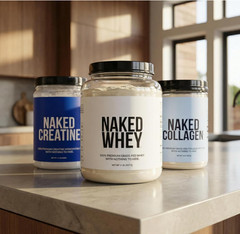 NAKED Whey Grass Fed Protein Powder, Unflavored, 2 lb, 1 Ingredient