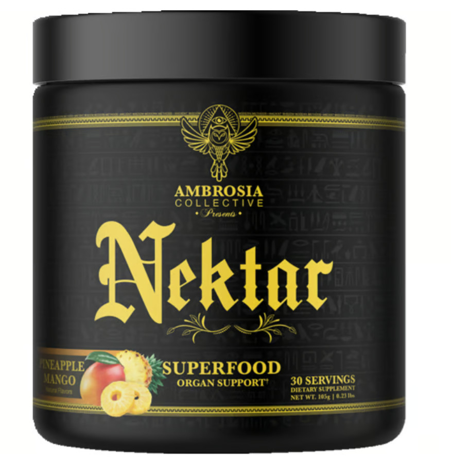 Ambrosia Collective NEKTAR Superfood Powder – Pineapple Mango – Superfood 02/26+
