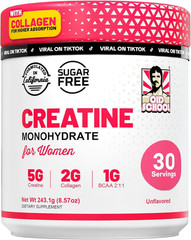 Creatine Post-Workout Supplement – 5000Mg Creatine, 2000Mg Hydrolyzed Collagen –