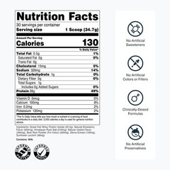 Transparent Labs GrassFed Whey Protein Isolate Natural Flavor, Gluten Free G…