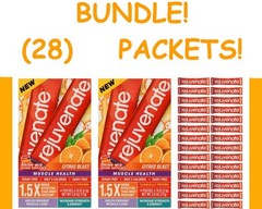 BUNDLE! (28) Rejuvenate Muscle Health Citrus Blast Drink Mix FREE Ship!