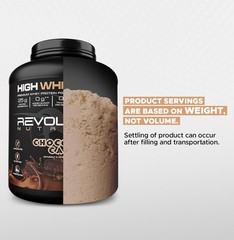 Revolution Nutrition High Whey Protein Powder 6LB Whey Isolate Gluten Free Le…