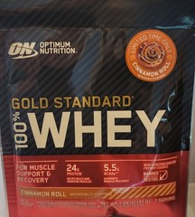 Lot of 48 ON Optimum Nutrition Gold Standard 100% Whey Cinnamon Roll 1.09 oz.