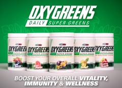 EHPlabs OXYGREENS powder 9oz ( 30 Servings ) Natural Pineapple Fla BEST BY 08/26