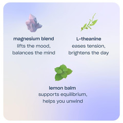 Recess Mood Magnesium Supplement Drink Calming Beverage, 12 Ounce, Pack of 12 (S