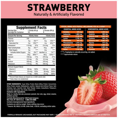 Body Fortress Super Advanced Whey Protein Strawberry 1.78LB 60g Protein
