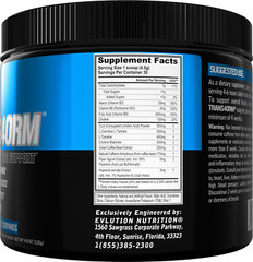 Evlution Nutrition Trans4orm – Fat Burning Support – Blue Raz – 30 Servings